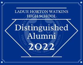   Distinguished Alumni logo